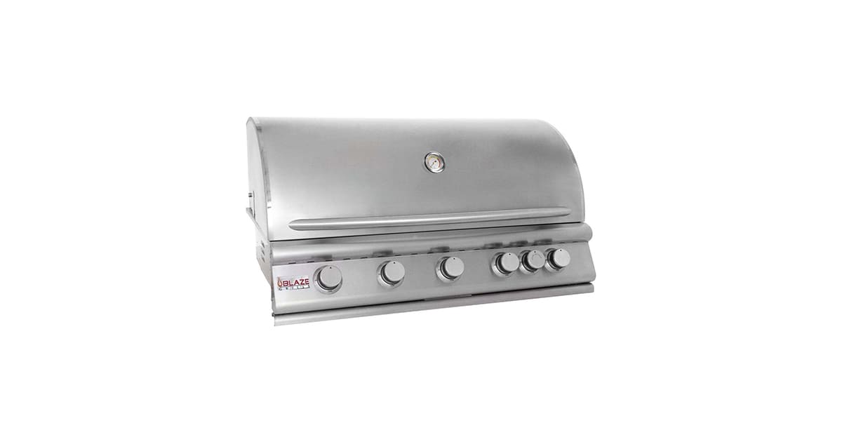 Blaze Grills BLZ5NG 40 BuiltIn 5Burner Natural Gas