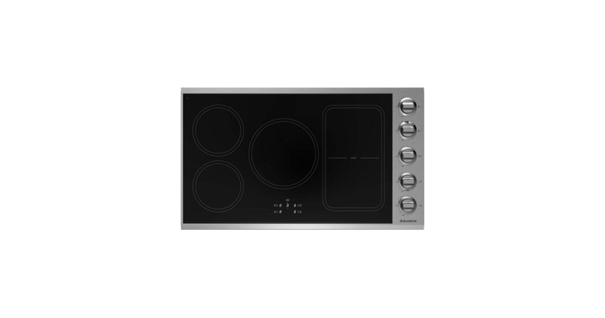 BlueStar BSP36INDCKTPLT Electric Range Cooktop