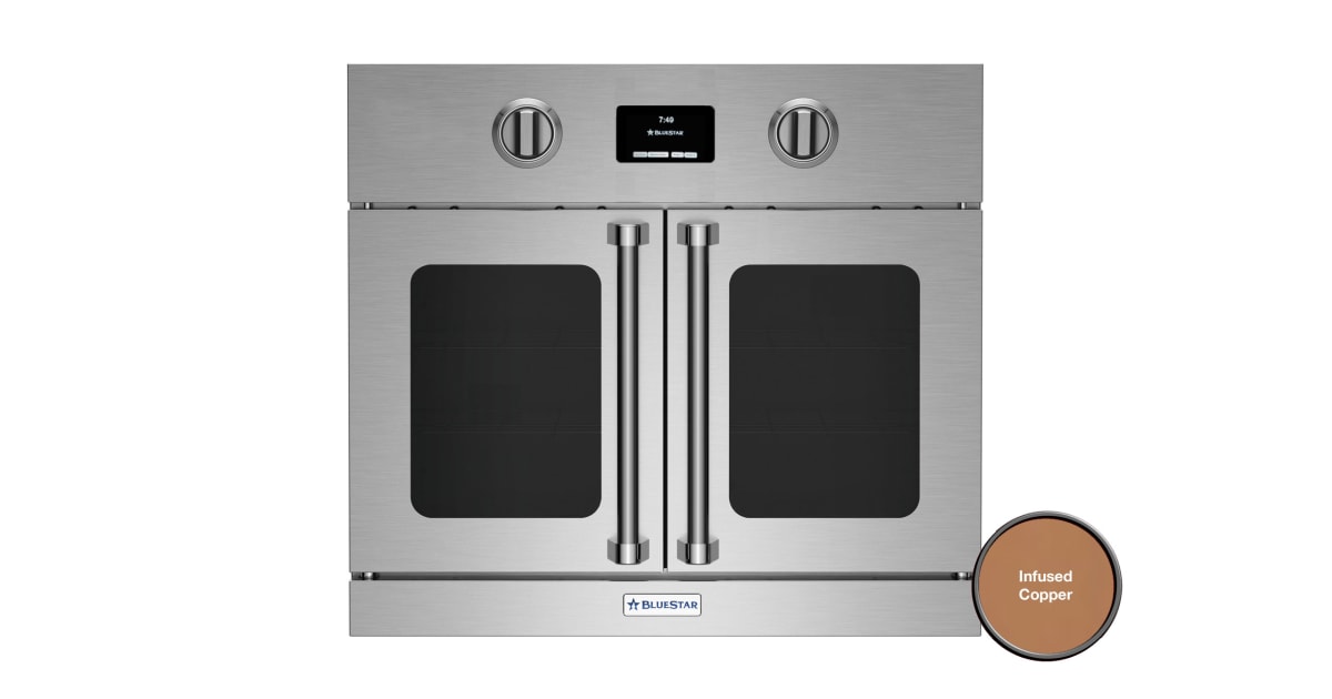 BlueStar EWO30ECSDSV2IC Wall Oven Series 30 Inch Wide 4.6