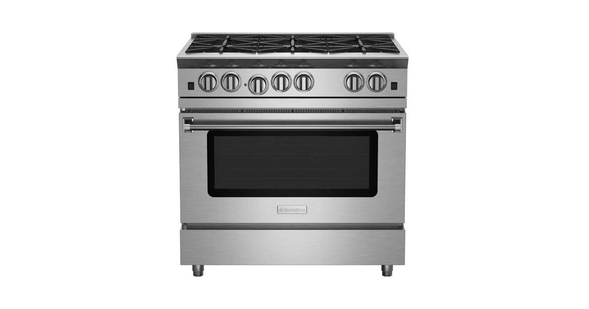 BlueStar RNB366BV2CPLT Nova (RNB) Series Gas Range