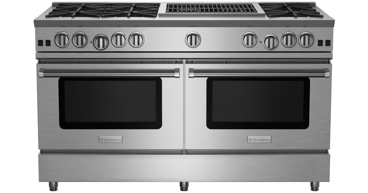 BlueStar RNB606CBV2L Nova Series 60 Inch Wide 9.2 Cu. Ft. Free Standing ...