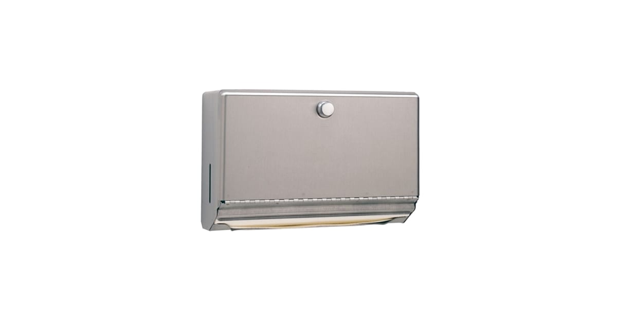 Bobrick B2621 SurfaceMounted Paper Towel Dispenser,