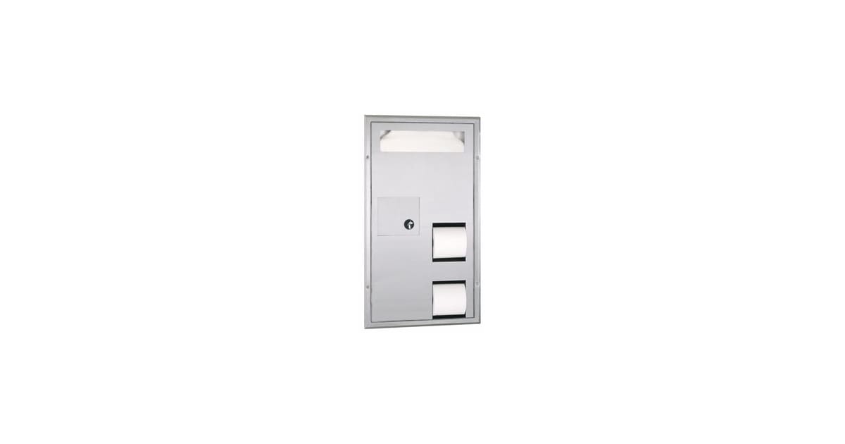 Bobrick B35715 ClassicSeries Partition Mounted Toilet Seat Build