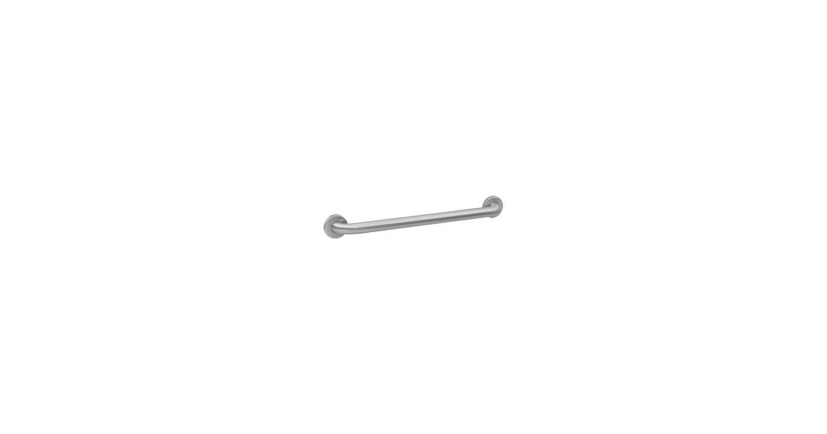 Bobrick B5806 x 24 24" Grab Bar with Snap Flange