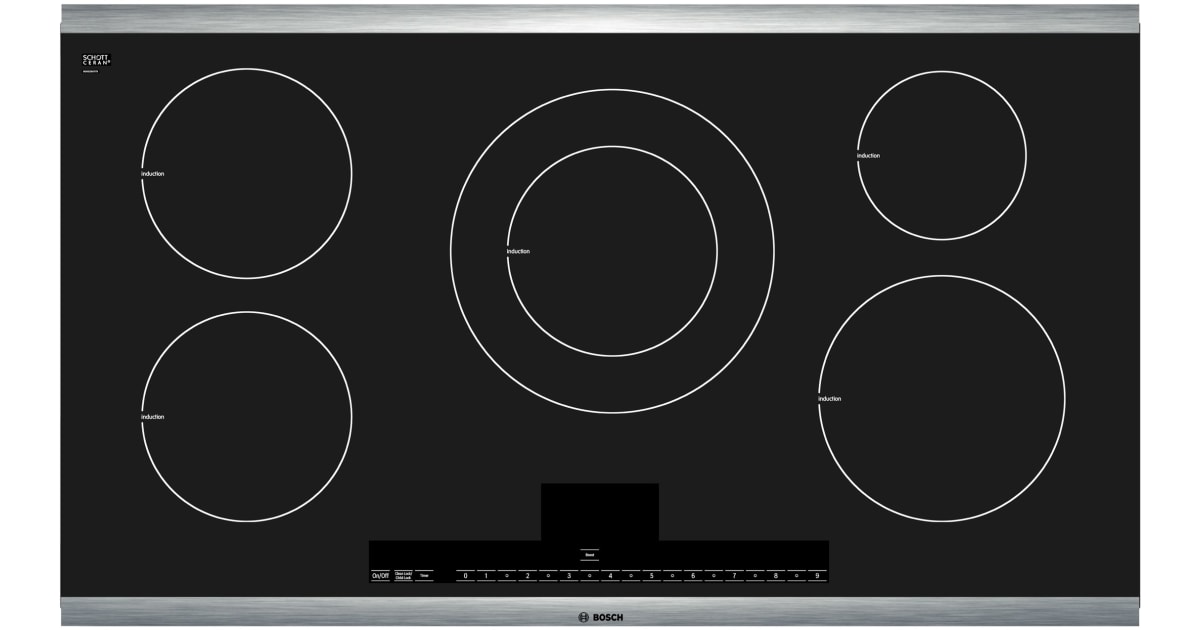 Bosch NIT5665UC 36" Induction Electric Cooktop with Touch