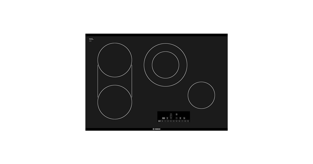 Bosch NET8066UC 30 Inch Electric Cooktop with