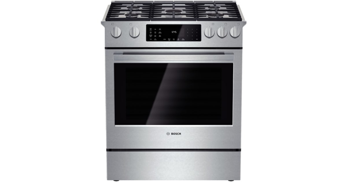 Bosch HDI8054U Dual Fuel SlideIn Range