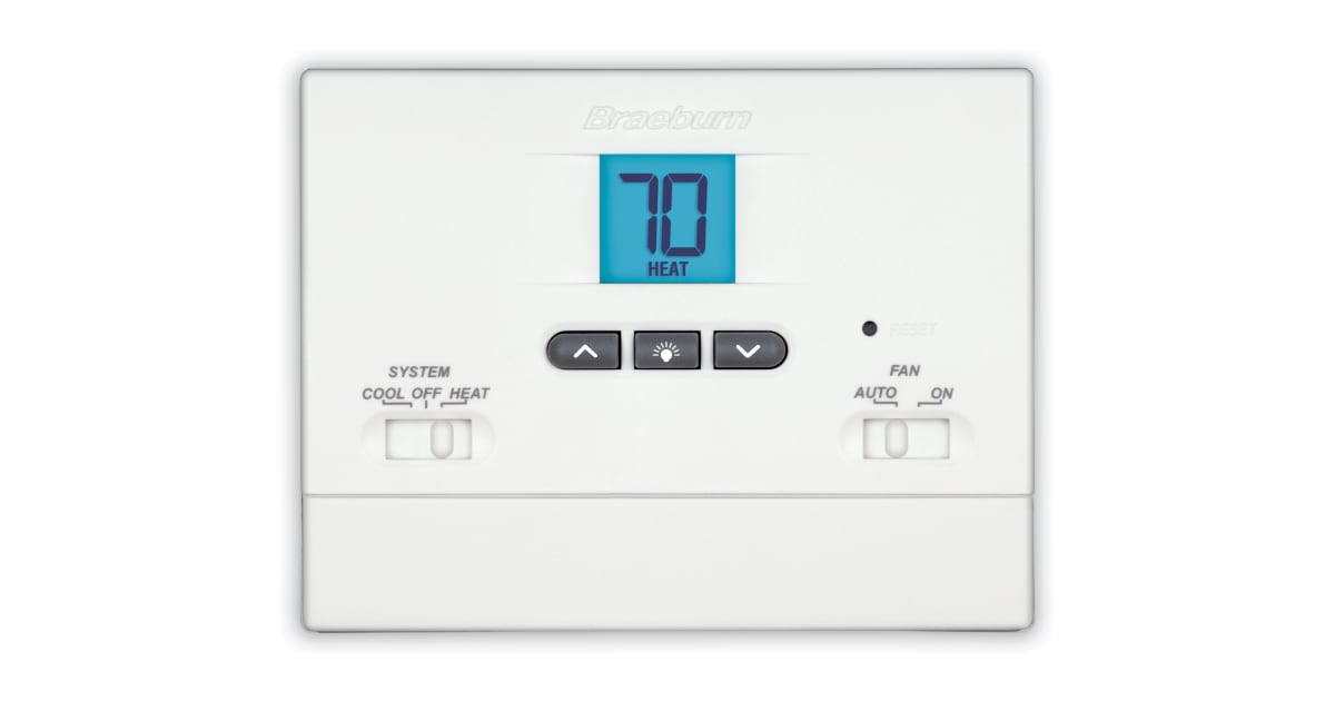 Braeburn BRA1000NC Digital NonProgrammable Thermostat