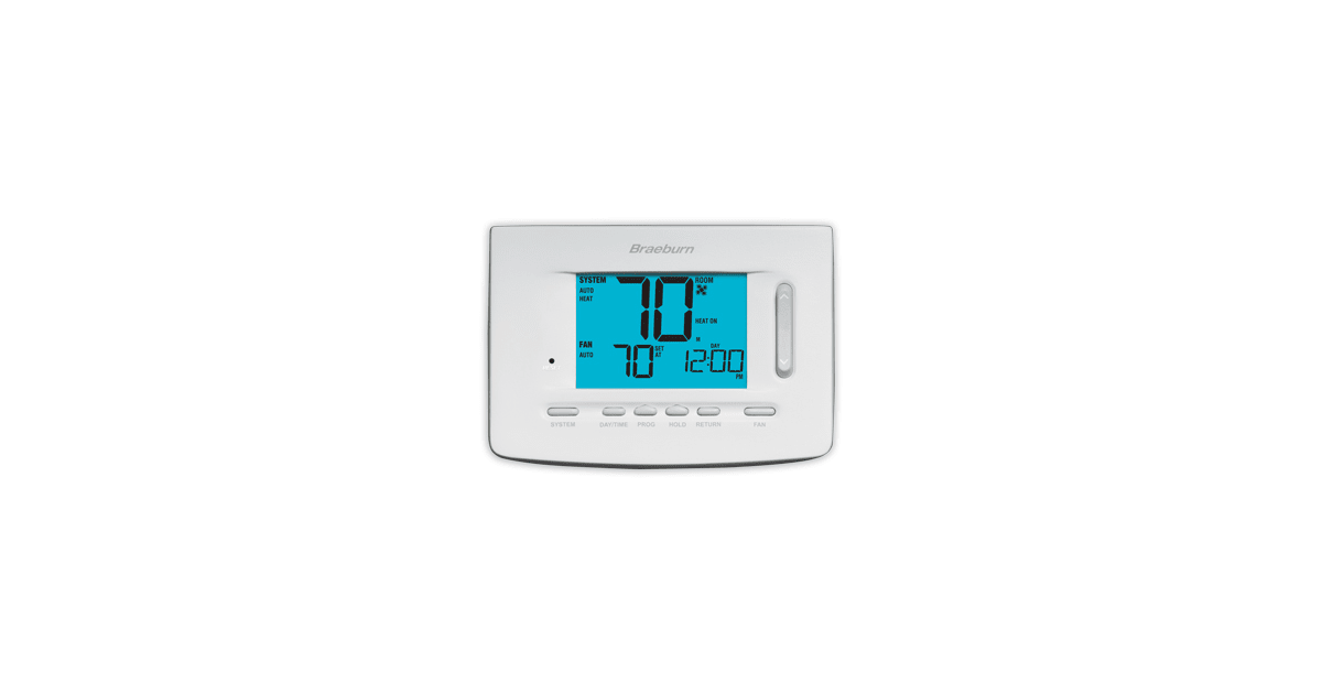 Braeburn BRA5220 Digital 5/2 Programmable Thermostat with