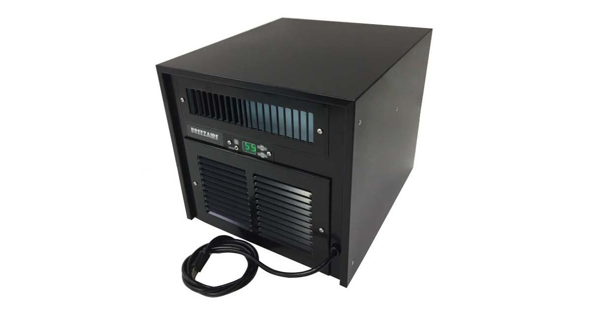 Breezaire WKL2200BLKSS Wine Cellar Cooling System 265