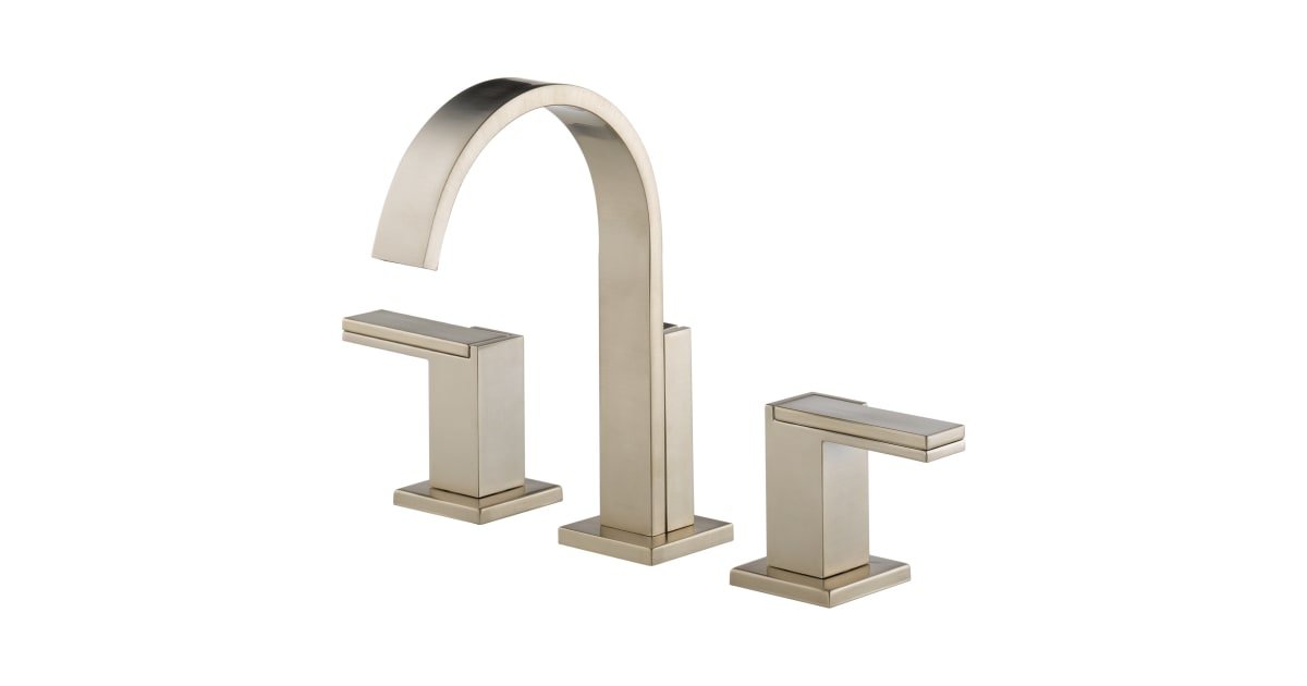 Brizo 65380LFBNLHP Siderna Widespread Bathroom Faucet