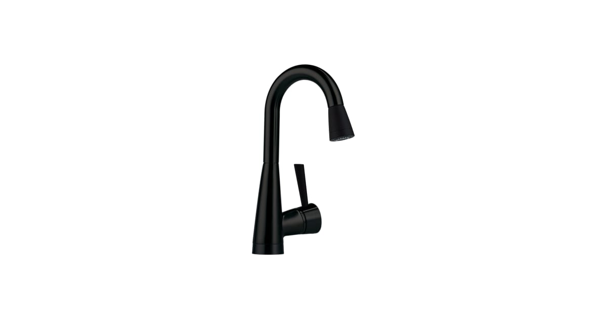 Brizo 63970LFBLST Venuto PullDown Bar Faucet with