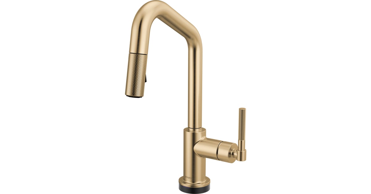 Brizo 64963LF-GL Litze 1.8 GPM Single Handle Angle Spout