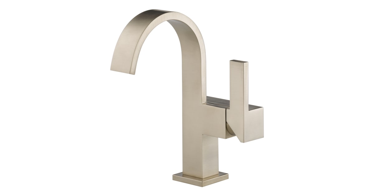 Brizo 65080LFBN Siderna Single Hole Bathroom Faucet Less