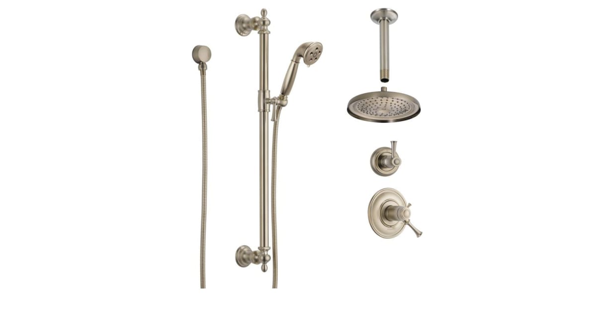 Brizo BB945BN Baliza Thermostatic Shower System with Rain