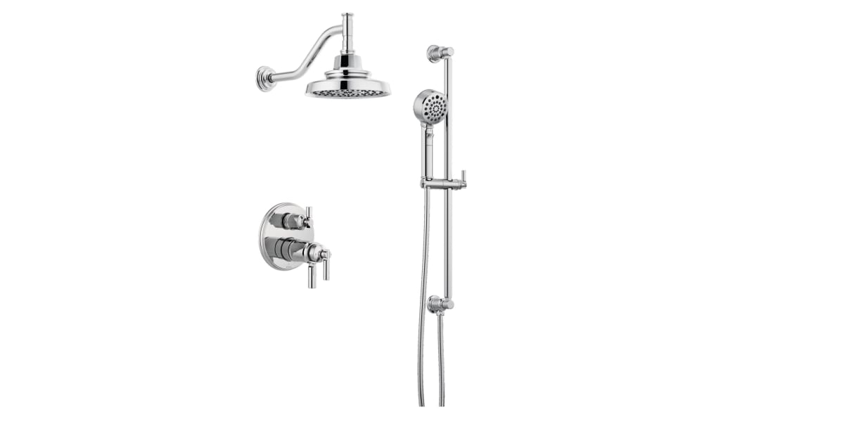 Brizo BSSInvariT7557602PC Invari Thermostatic Shower