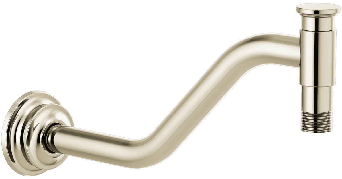 Brizo RP100325PN Invari 11" Wall Mounted Shower Arm and