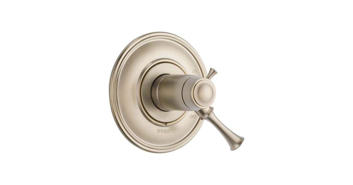Brizo T60005-BN Baliza Thermostatic Valve Trim Only with Integrated ...