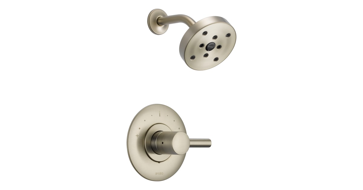 Brizo T60P220BN Shower Valve Trim Single Handle Pressure