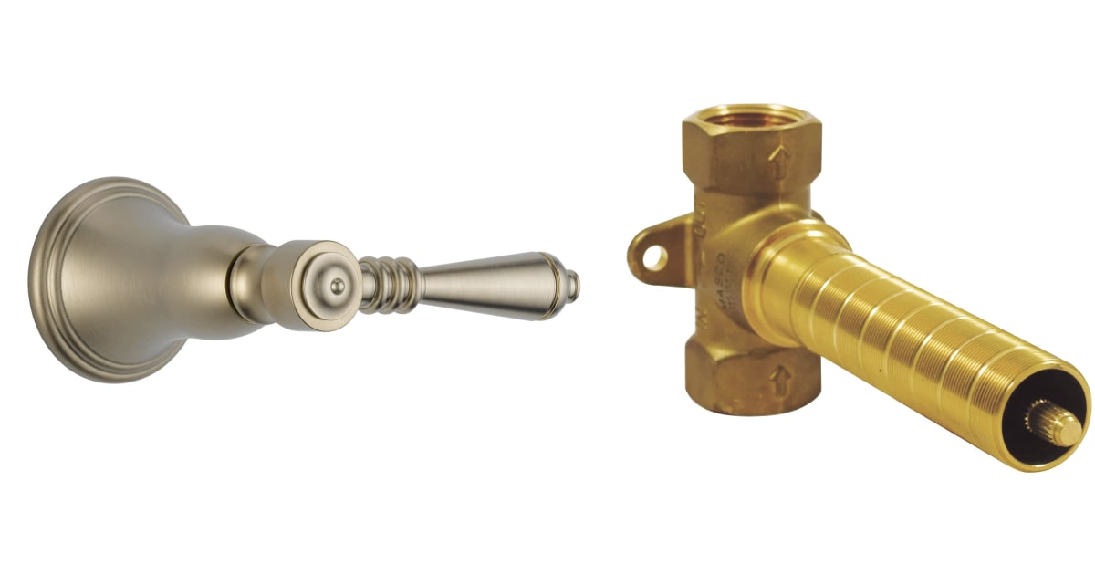 Brizo T66636-BN / R35600 Traditional Sensori Volume Control Trim ...