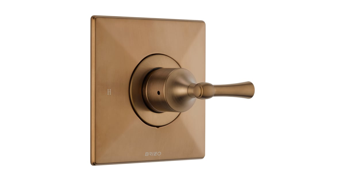 Brizo T66T040-BZ Vesi Sensori Thermostatic Mixing Valve Trim and ...