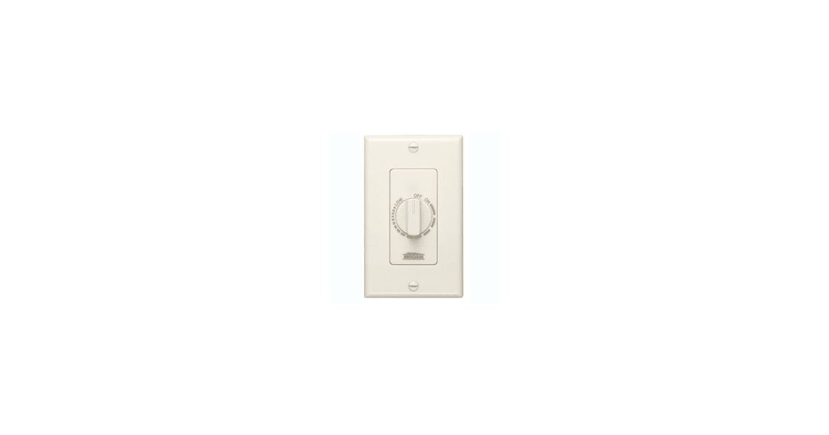 Broan 57V Electronic Variable Speed Control Switch Ivory