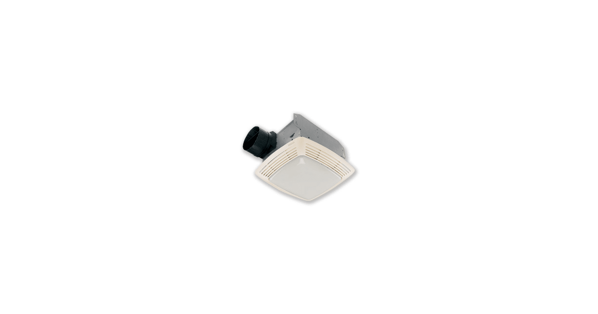 Broan 683L 2.5 Sones 80 CFM Deluxe Exhaust Fan Light