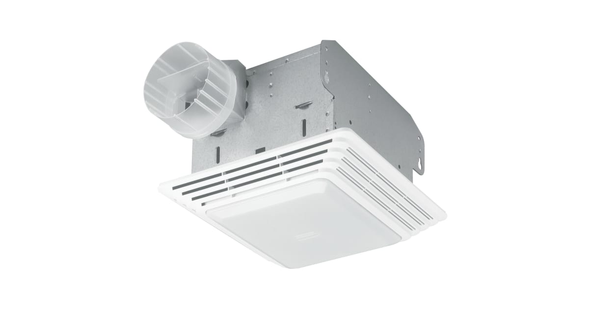 Broan 678 Economy 50 CFM 2.5 Sone Ceiling Mounted Bath Fan