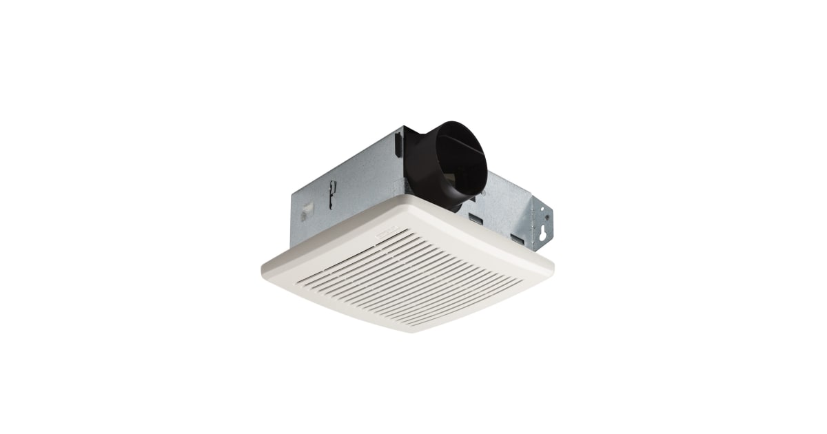 Broan E070 Economy 70 CFM 4 Sone Ceiling Mounted Bath Fan