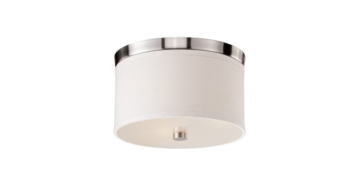 Bromi Design B5303BN Braxton 10" Wide Flush Mount Drum