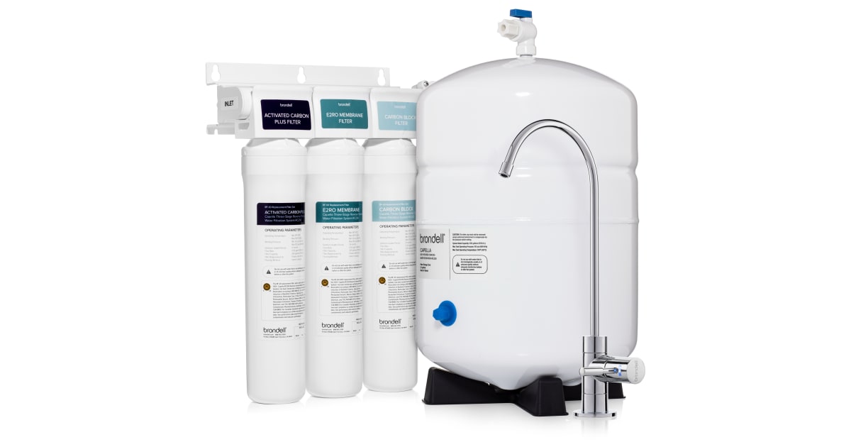 Brondell RC250 H2O+ Pearl Capella Reverse Osmosis Water