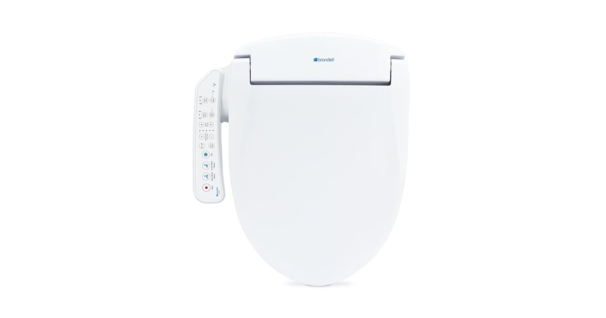 Brondell SE400EW Swash Elongated Bidet Toilet Seat