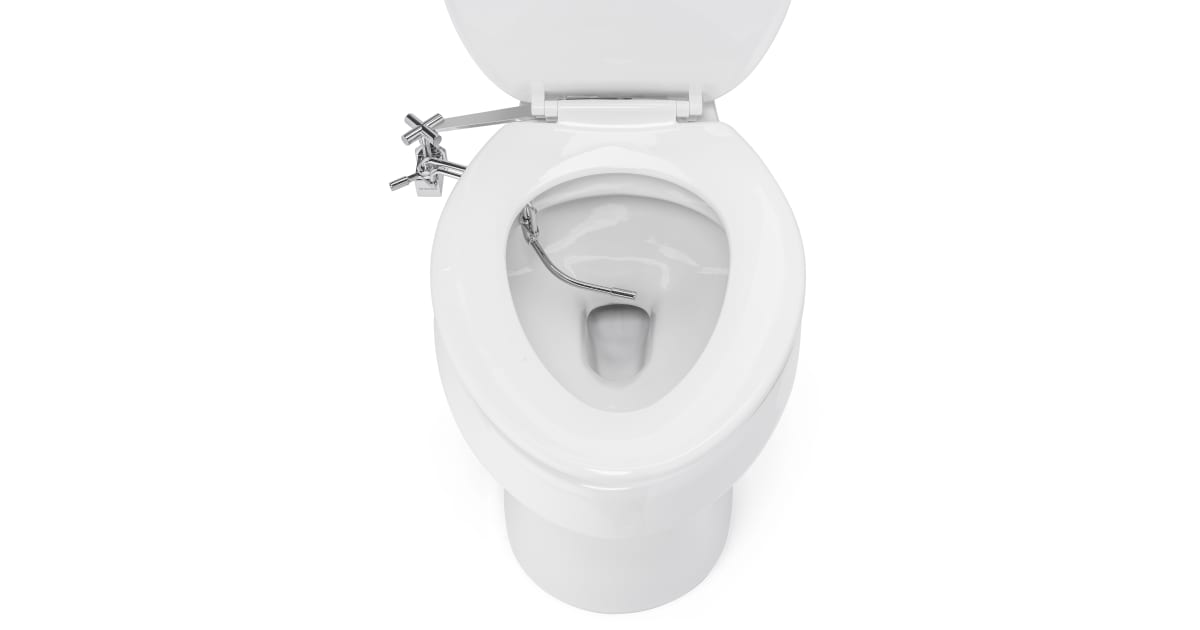 Brondell SMB15 Side Mounted Bidet with Adjustable Spray
