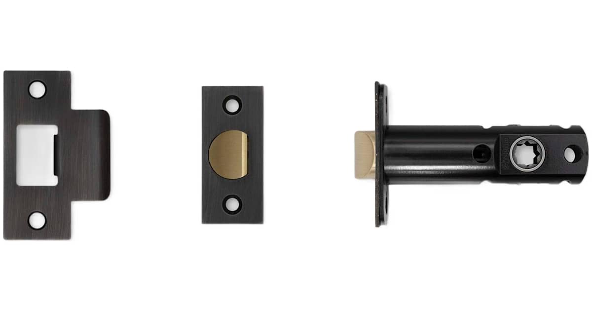 Buster + Punch NLL-09172 2-3/8 Inch Backset Passage Door Latch | Build.com