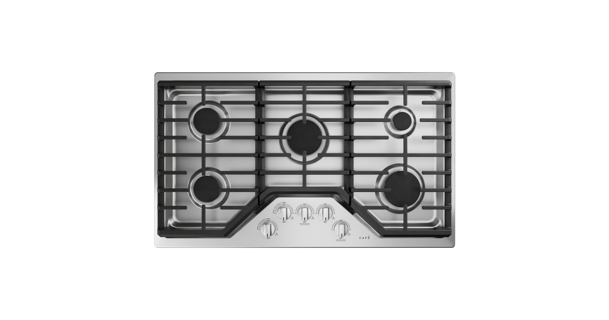 Cafe CGP70362NS1 36 Inch Wide 5 Burner Gas Cooktop with