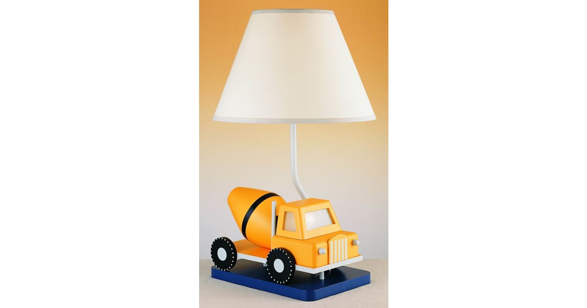 Children's construction lamp clearance