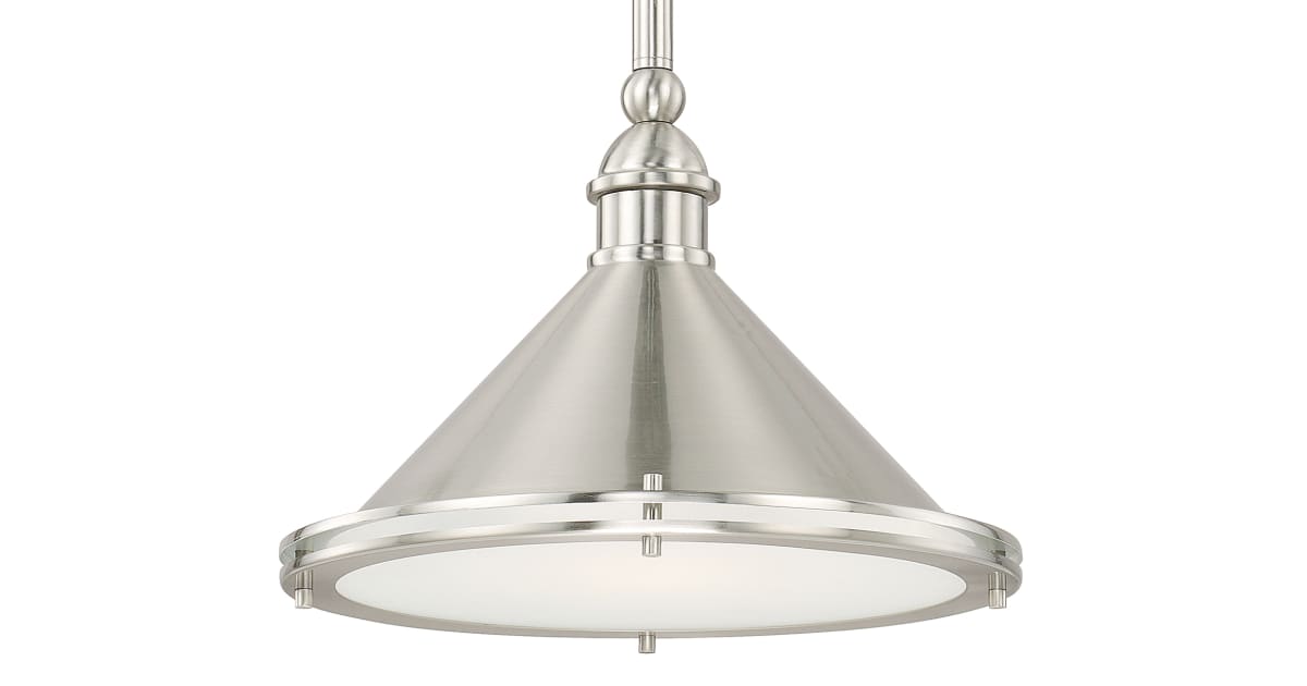 Capital Lighting 312211BN Langley 1 Light Pendant