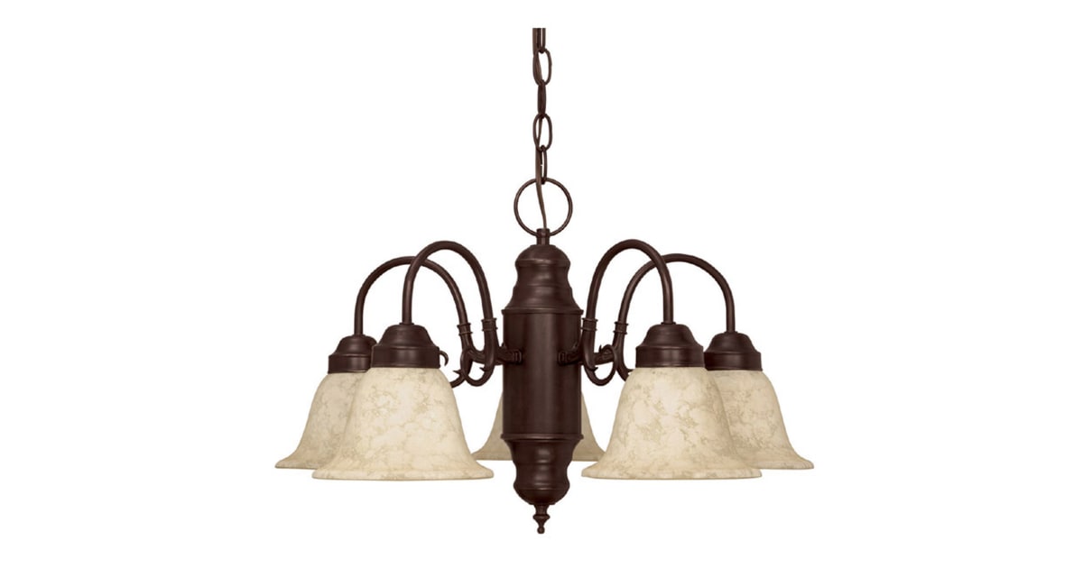 Capital Lighting 3255MBZ243 5 Light Chandelier Ferguson Home