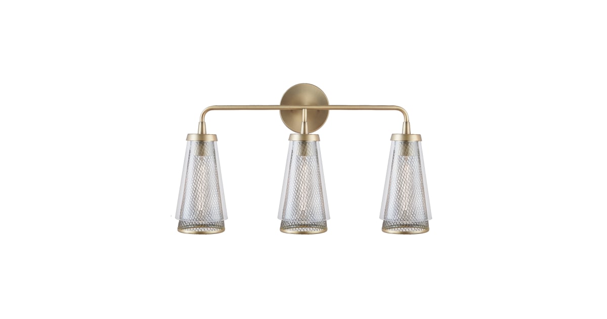Capital Lighting 132331AD Abbott 3 Light 25" Wide Bathroom