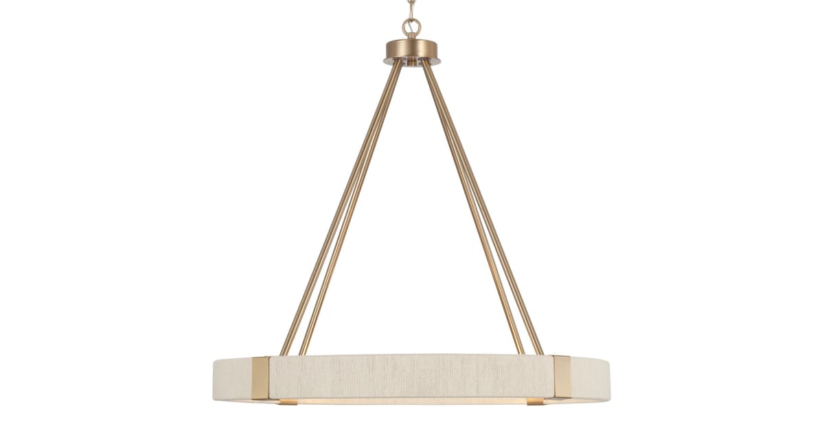 Capital Lighting 449841MA Delaney 4 Light 26" Wide Ring Chandelier