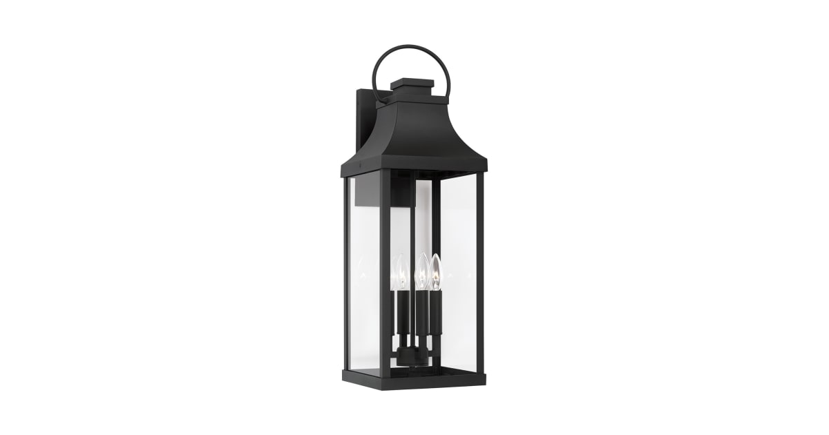 Capital Lighting 946441BK Bradford 4 Light 27 Tall Build