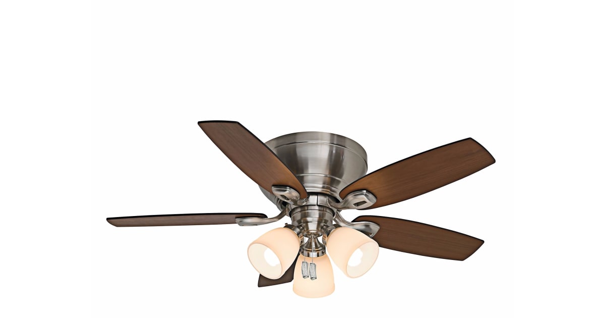 Casablanca 53187 Durant 44 5 Blade Flush Mount Build Com Casablanca 53187 Durant 44 5 Blade, Do I Need A Flush Mount Ceiling Fan