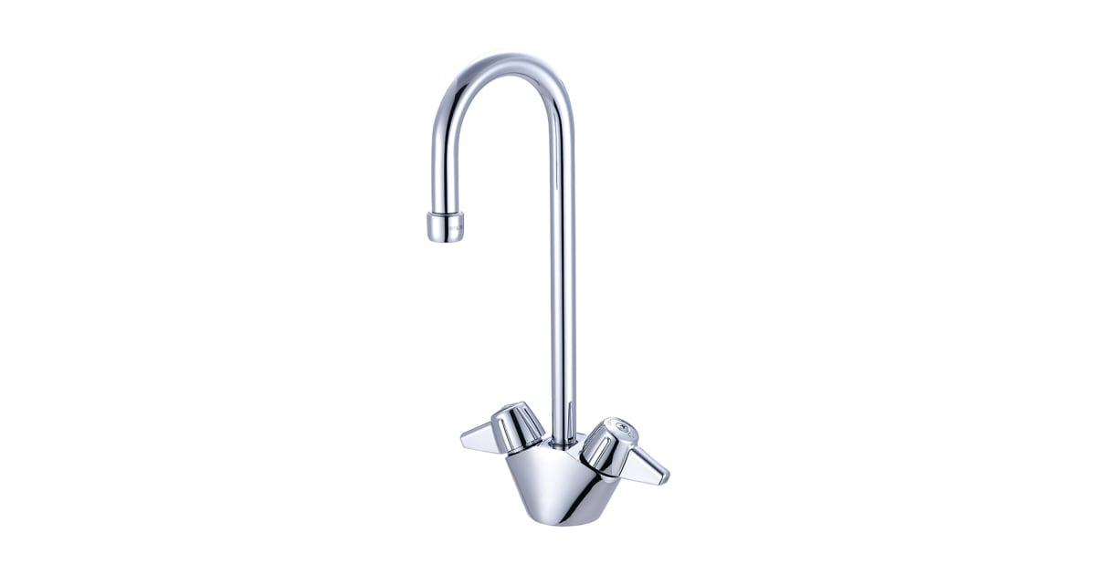 Central Brass 0289A 1.5 GPM Double Handle Bar Faucet with