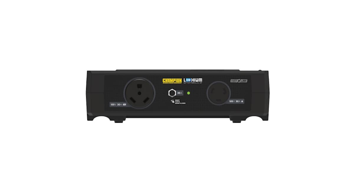 Champion 201108 30-Amp RV Ready for ParaLINK Ready Power Stations ...