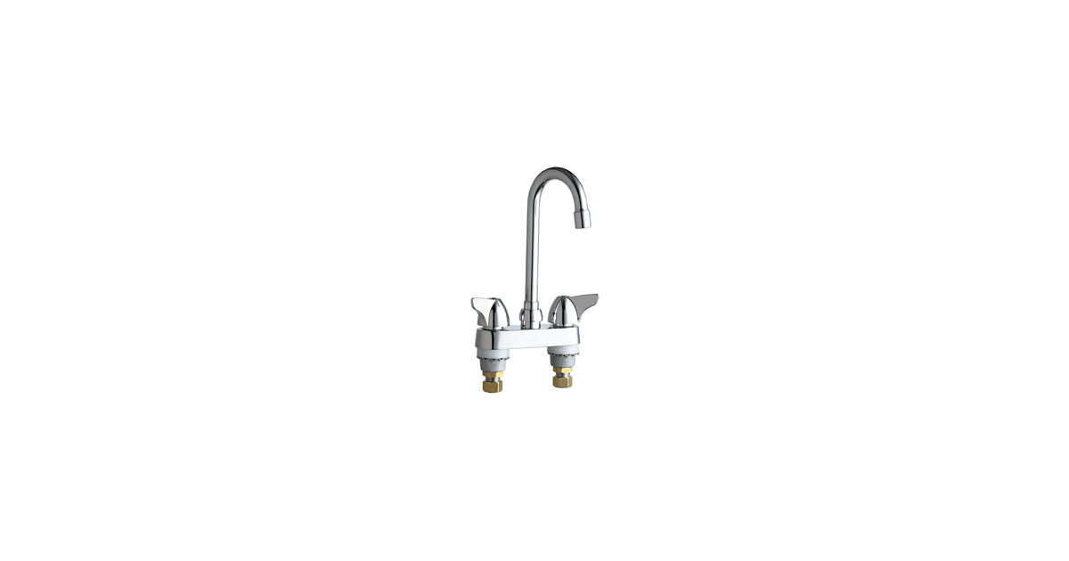 Chicago Faucets 1895XKABCP Commercial Grade High Arch
