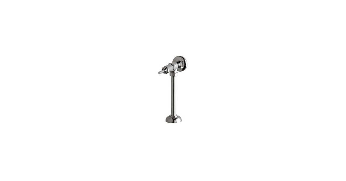 Chicago Faucets 732OHCP Angle Urinal Valve with Long