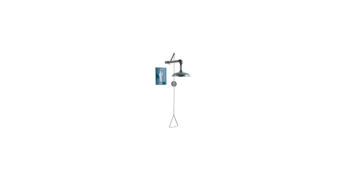 Chicago Faucets 9101NF Concealed Safety Drench Shower