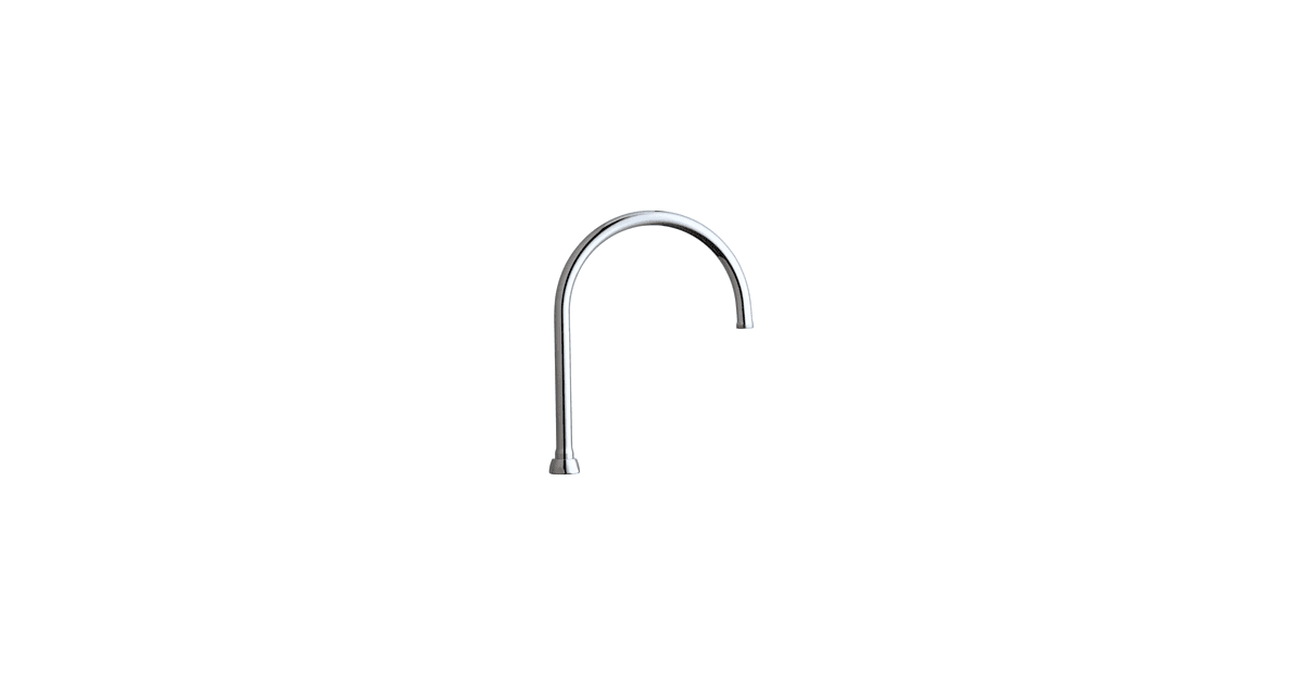 Chicago Faucets GN8AJKABCP 8" HighArch Gooseneck Swing