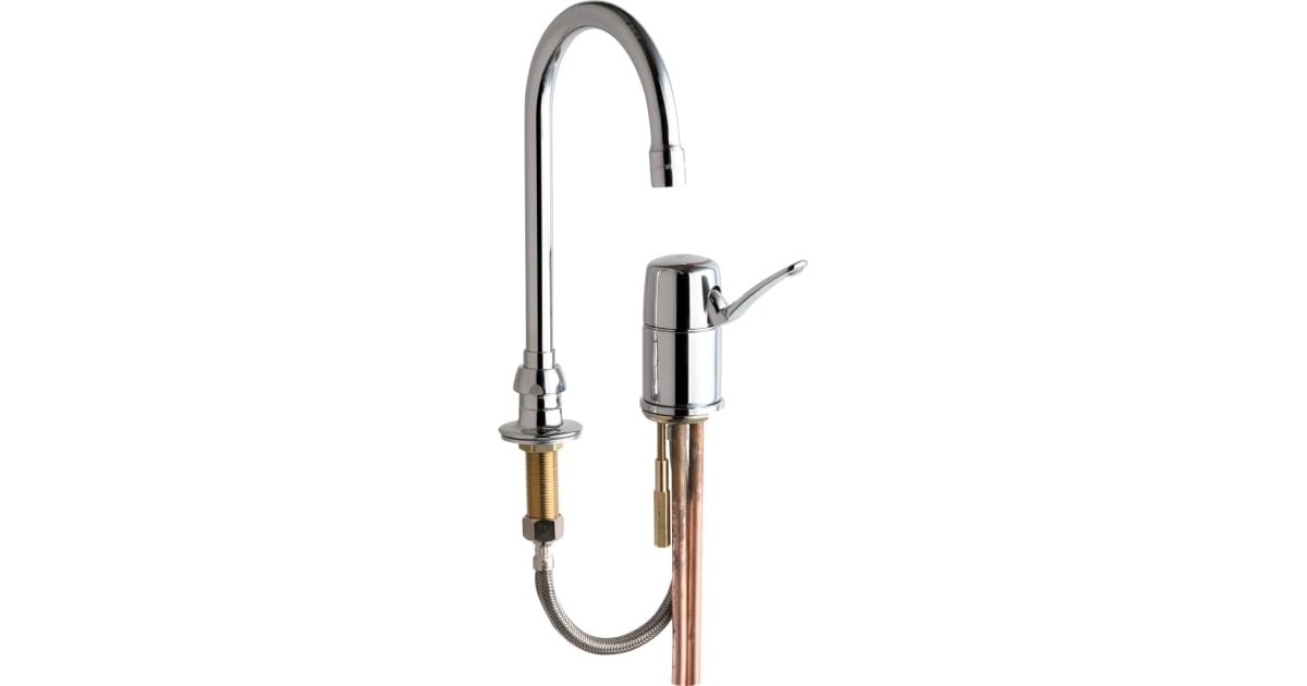 Chicago Faucets 2302ABCP Commercial Grade High Arch