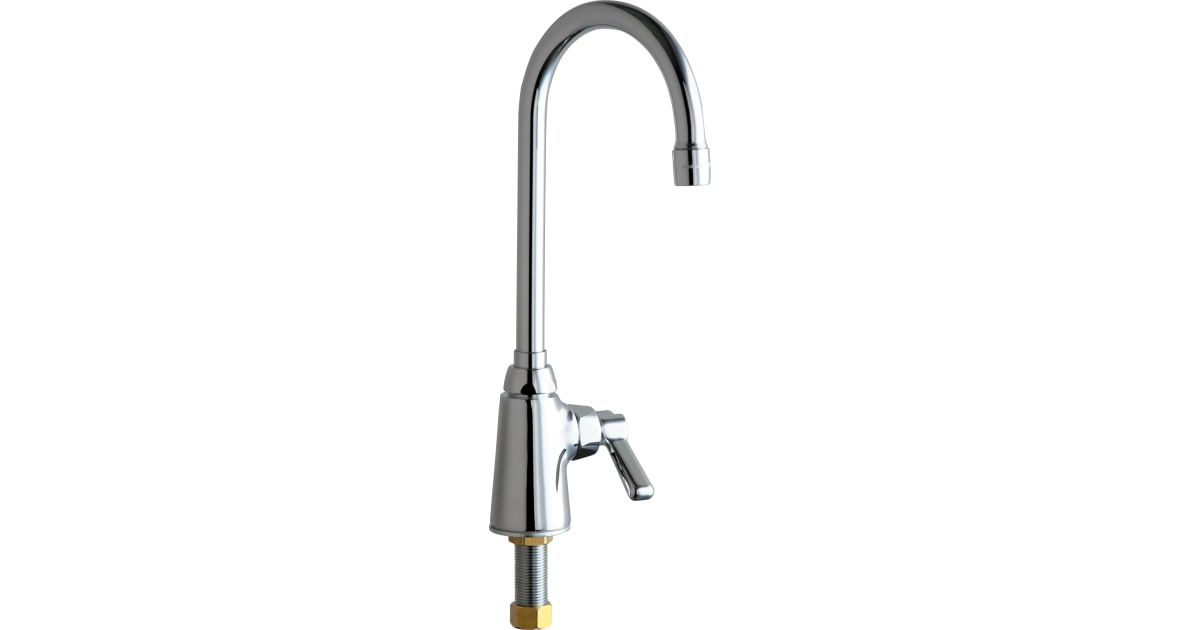 Chicago Faucets 350XKABCP Commercial Grade Single Hole